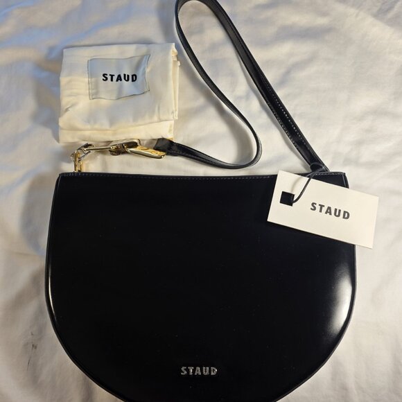 STAUD Colt Shoulder Bag - Polished black - Picture 3 of 6